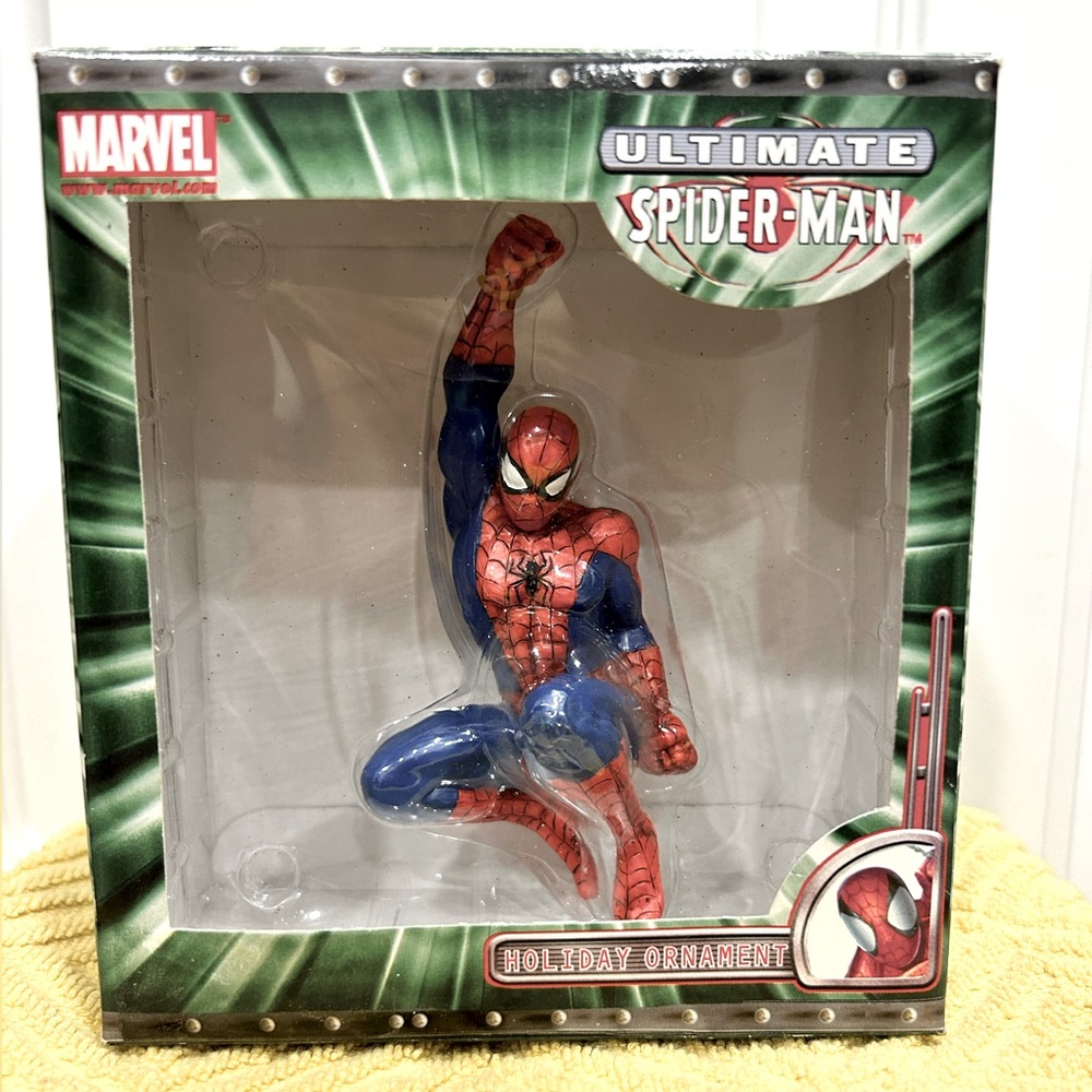 2002 MARVEL SPIDERMAN  Kurt S Adler Holiday Ornament